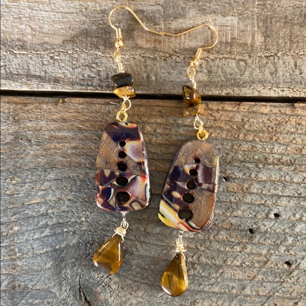 Artisan Gemstone Earrings